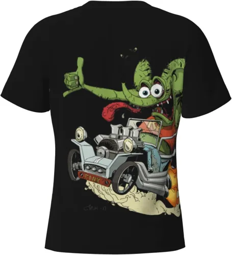 Vista 6 de QMENA Rat Fink Camiseta Hombre Mujer S-3XL Unisex