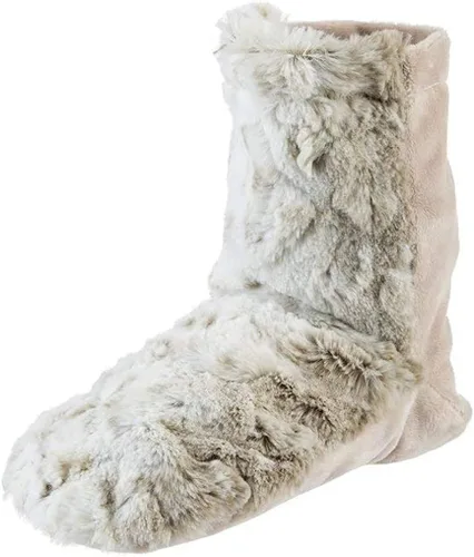 Vista 7 de Sonoma - Botas de spa de lavanda, para microondas, calentadas con calefacción, botines de hierbas de lujo, calentador de pies de aromaterapia a base