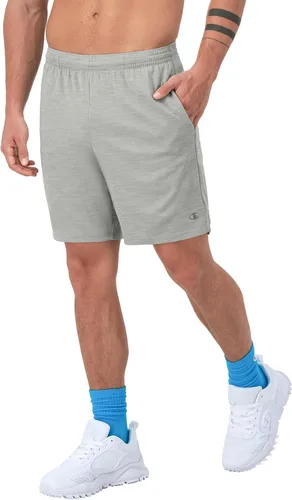 Vista 3 de Champion - Pantalones cortos deportivos para hombre, repelen humedad, atléticos, para el gimnasio (tamaño estándar o para hombres altos y grandes)