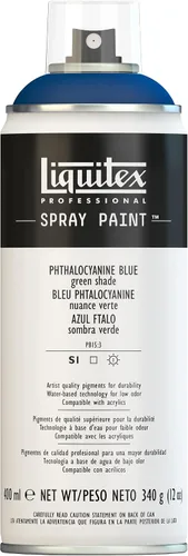 Vista 52 de Liquitex - Pintura en aerosol Professional, 12 oz (400 ml), Azul brillante