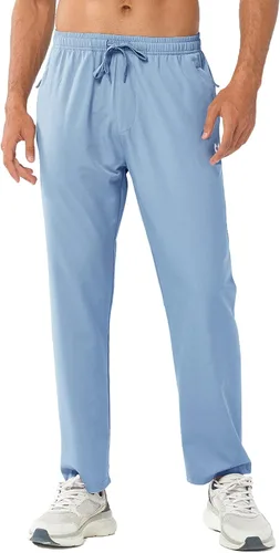 Vista 4 de NORTHYARD Pantalones deportivos para hombre, pantalones deportivos para correr, entrenamiento, ligeros, para gimnasio, correr, pantalones deportivos