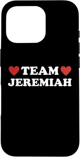 Vista 20 de Team Jeremiah I Love Jeremiah I Heart Jeremiah Case for iPhone 17