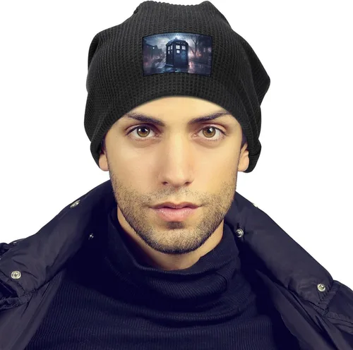 Vista 5 de Doctor Dr Who - Gorro suave con forro polar de invierno para hombre y mujer