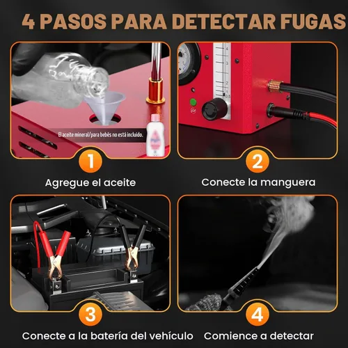 Vista 8 de ANCEL Máquina automotriz del humo S3000, probador del escape del vacío