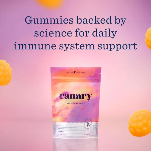 Vista 5 de Canary Barrera Booster Vitamina A, D, K y ZINC Apoyo Inmune – Ideal para apoyo inmunológico, fuerza ósea y salud cardiovascular – Sabor vegano