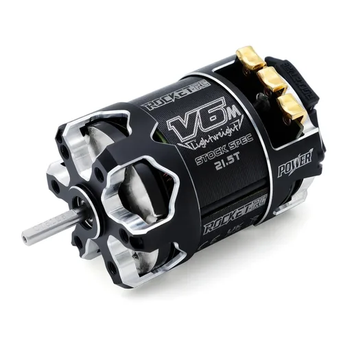 Vista 10 de Superar Hobby Rocket 540-V6-sensored Brushless 21.5Tkv Eje 5.0 Motor Uso para 1:10 RC Racing Car (Eje 5.0, 21.5T kv)