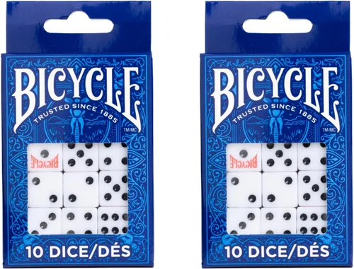 Vista 9 de Bicycle - 5 dados de 5 unidades equipo de juego de césped