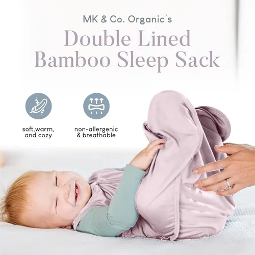Vista 2 de MK & CO. ORGANICS - Saco de dormir unisex para bebé de 6 a 12 años y 12 a 24 meses