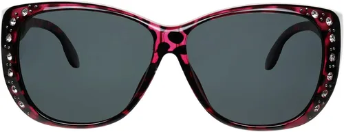 Vista 3 de Gafas de sol que se ajustan sobre gafas para mujer, protección UV, polarizadas y HD Vision Fitover