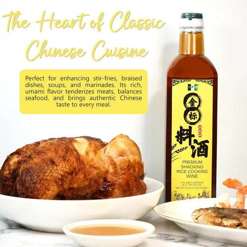 Vista 9 de NPG Vinagre Chinkiang 19.61 onzas líquidas y vino de cocina Shaoxing Premium 33.81 onzas líquidas