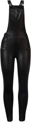 Vista 3 de Voghtic Mono sexy de piel sintética de una pieza con correas ajustables para mujer