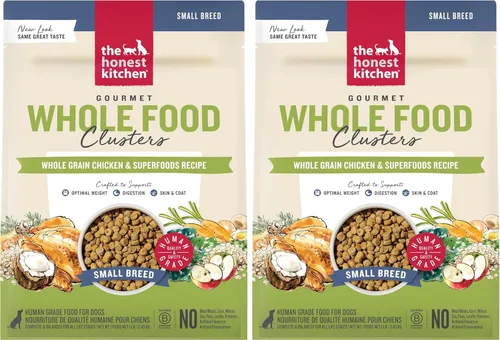Vista 11 de The Honest Kitchen Alimento seco de grado humano para perros, alimentos secos de grano entero para perros de raza pequeña, pollo, 1 libra