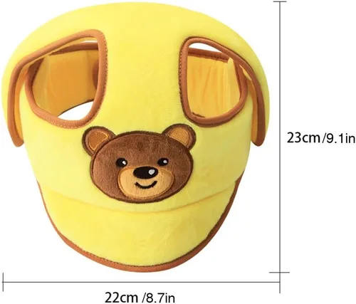 Vista 2 de Casco de seguridad para bebé, casco de gateo, protector de cabeza de bebé, protector de cabeza de bebé, protector de cabeza para niños, sombrero