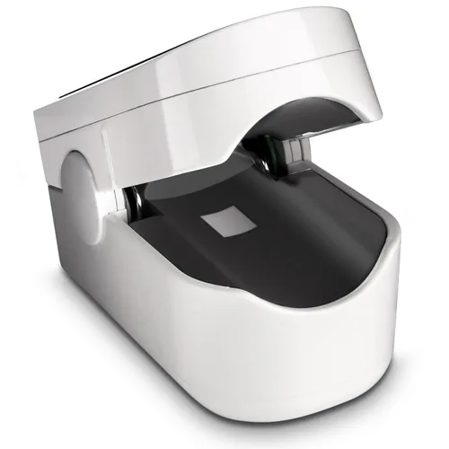 Vista 6 de Innovo Oxímetro de pulso de la yema del dedo iP900BP-B elegible para FSA/HSA, monitor de oxígeno en sangre con aplicación gratuita, pletismógrafo e
