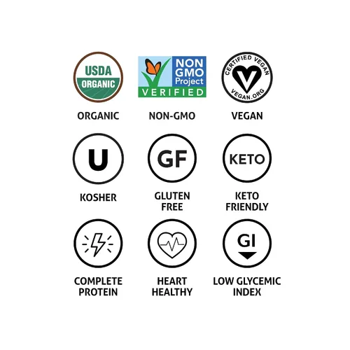 Vista 4 de The Only Bean - Pasta orgánica de fettuccine de frijol negro - alta proteína, Keto Friendly, sin gluten, vegano, sin OMG, Kosher, bajo