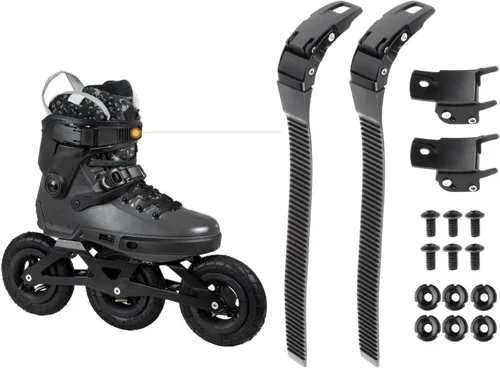 Vista 5 de Homyl Juego de 2 correas duraderas para patines en línea con tornillos + accesorios de reparación de patines con hebilla