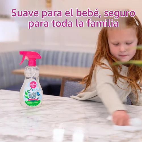 Vista 3 de Dapple Baby - Spray de limpieza multiusos y toallitas - 16.9 fl oz