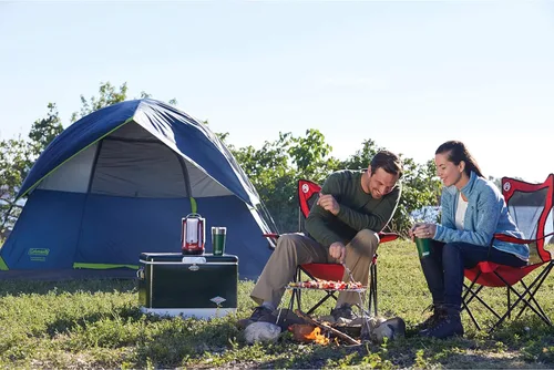 Vista 10 de Coleman Tents Coleman Sundome Tent Azul marino