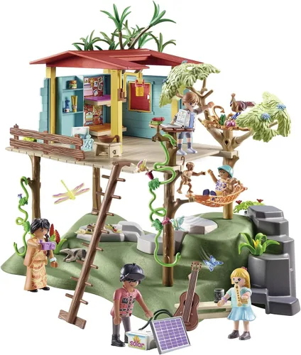 Vista 7 de Playmobil Casa del árbol genealógico Wiltopia
