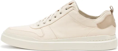 Vista 2 de Cole Haan Grandpro Rally Canvas Court - Tenis de lona para hombre Abedul Beige/Sésamo Claro