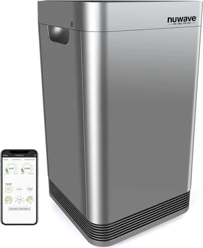 Vista 12 de Nuwave OxyPure - Purificador de aire para habitación extra grande de 2934 pies cuadrados, purificador de aire inteligente con filtración de 5