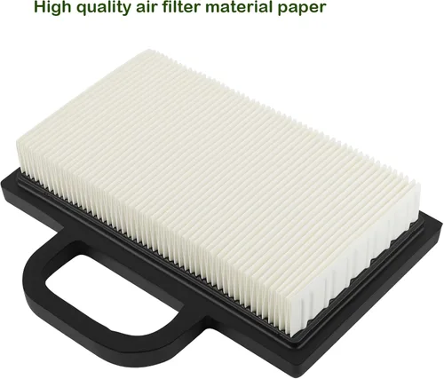 Vista 2 de 698754 499486 Filtro de aire 696854 Filtro de aceite para briggs stratton Intek Extended Life Series V-Twin 18-26 HP Engine 499486S Air AM125424 Kit