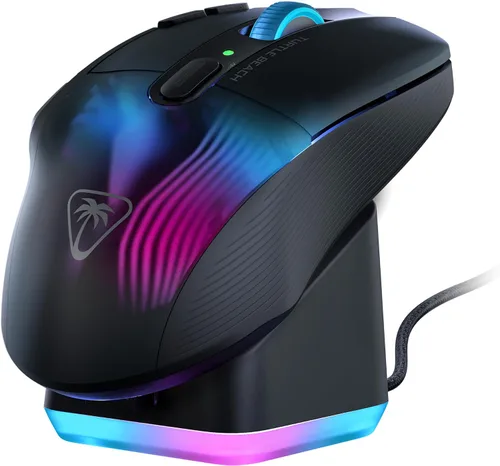 Vista 21 de Turtle Beach Kone II Ratón para juegos RGB con cable, sensor óptico de 26000 DPI, interruptores ópticos de vida útil de 100M clics, 23 entradas