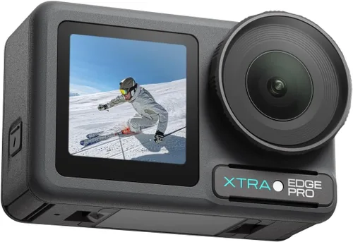 Vista 6 de Paquete de batería dual Pro - Sensor de 1/1.3 pulgadas, resistente al agua de 65 pies, batería de 216 minutos, video nocturno de 4K/120 fps