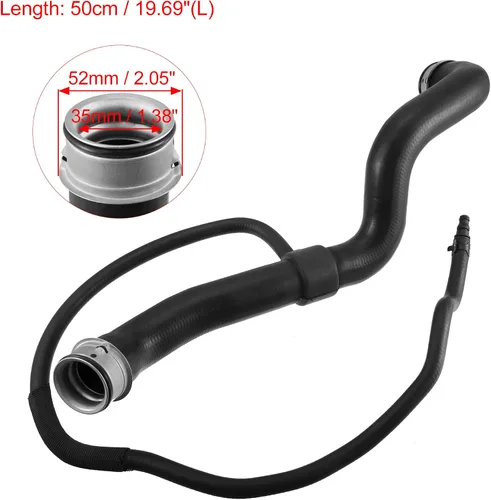 Vista 3 de X AUTOHAUX Manguera de refrigerante del radiador 2215013784 para Mercedes-Benz S 550 2007-2011 Base 5.5L V8 - Manguera de radiador de gas