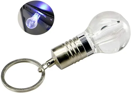 Vista 5 de 8GB USB 2.0 LED Bombilla Modelo Flash Drive Memory Stick Pendrive Pulgar Drive con Diseño Llavero