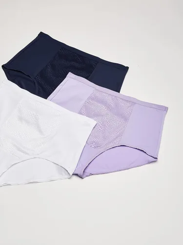 Vista 3 de Warner's Paquete de 3 calzoncillos de microfibra Blissful Benefits Rs4433w para mujer
