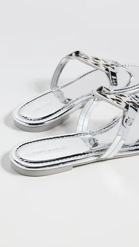 Vista 3 de Tory Burch Sandalias Miller para mujer Argento