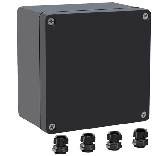 Vista 13 de Caja de conexiones Caja de conexiones IP65 impermeable de plástico ABS para proyectos eléctricos Caja de conexiones de alimentación Cajas