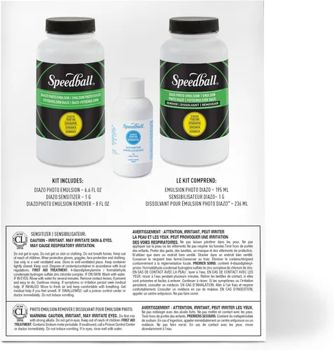 Vista 3 de Speedball Diazo juego de emulsión fotográfica
