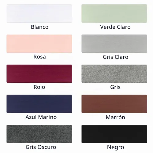 Vista 4 de Fishinsea Paquete de 8 diademas deportivas para mujer, tela elástica suave antideslizante, bandas para el cabello para entrenamiento diario, yoga