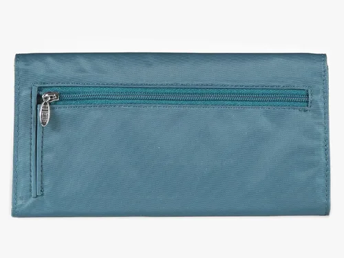 Vista 2 de Big Skinny Cartera delgada Slimvelope de tres pliegues para mujer, con capacidad para hasta 40 tarjetas
