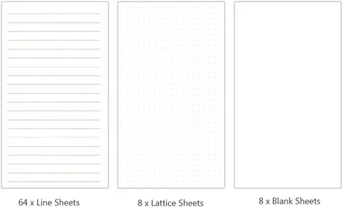 Vista 3 de ToiM Carpeta simple A6 para diario, cuaderno de cuero sintético, cuaderno de escritura, cuaderno suelto, cuaderno manual, bloc de notas, libros