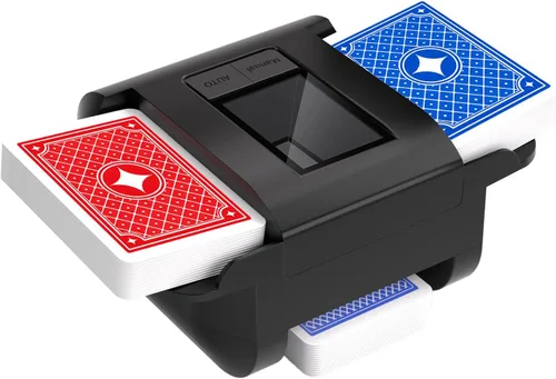 Vista 7 de Barajador automático de tarjetas para 1-2 barajas Blanco