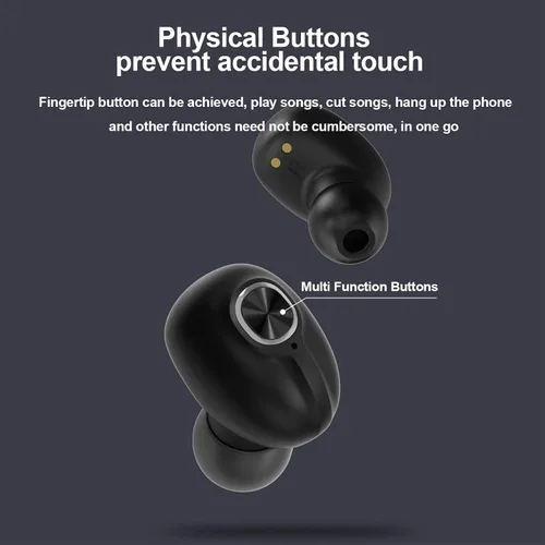 Vista 6 de Xmenha Auriculares inalámbricos invisibles pequeños deportivos auriculares para pequeños canales auditivos invisibles ocultos pequeños auriculares