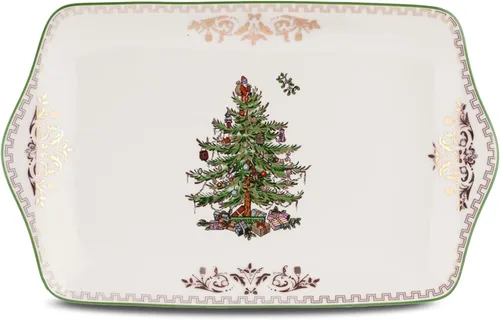 Vista 11 de Soporte para pastel dorado para árbol de Navidad