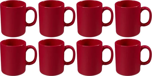 Vista 7 de Omniware 1010165 Tazas clásicas, juego de 4, 11 onzas, berenjena