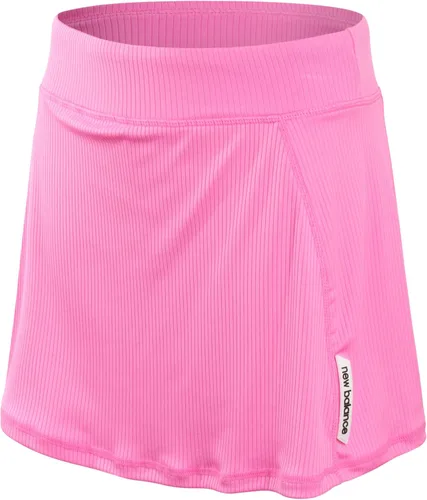 Vista 6 de New Balance Conjunto de falda para niña, 2 piezas, camiseta de manga corta y falda pantalón (talla 7-16)