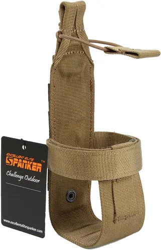 Vista 8 de EXCELLENT ELITE SPANKER - Soporte táctico militar portátil para botellas en el cinturón, con sistema Molle ajustable, soporte para botella de agua