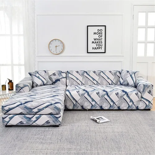 Vista 5 de MIPOPS Fundas de sofá 100% impermeables para sofás modulares en forma de L de 1, 2, 3, 4 plazas, funda elástica para sala de estar, protector de H