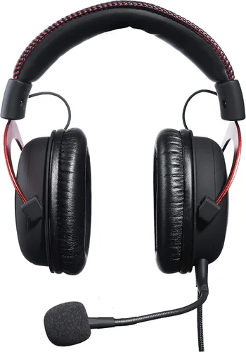 Vista 7 de HyperX Cloud II Gaming Headset para PC y PS4 y Xbox One Nintendo Switch - Rojo KHX-HSCP-RD renovado