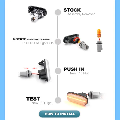 Vista 7 de Conjunto de luz LED de matrícula para Chevy Corvette C7 Impala SS Traverse 2014-2019, Ca'dillac CTS XTS SRX 2011-2019, repuesto OEM 6000K xenón