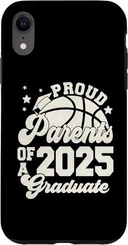 Vista 24 de iPhone 16 Parents of a 2025 Graduate Senior Graduation Basketball Case
