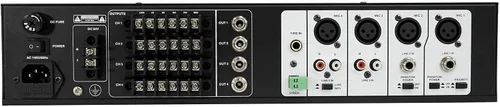 Vista 3 de Rockville Amplificador de 4 zonas de matriz de múltiples fuentes + (20) altavoces de techo negros de 5.25 pulgadas
