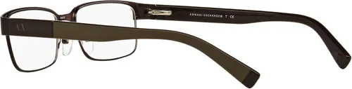 Vista 5 de AX ARMANI EXCHANGE Men's Ax1017 Rectangular Prescription Eyewear Frames