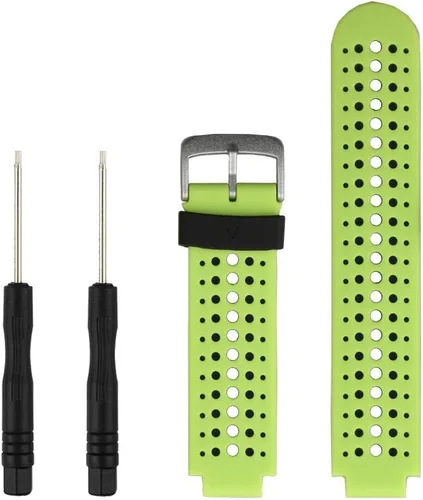 Vista 15 de Correa de repuesto para reloj inteligente para Garmin Forerunner 220/230/235/620/630/735XT/235Lite 4 estampados florales